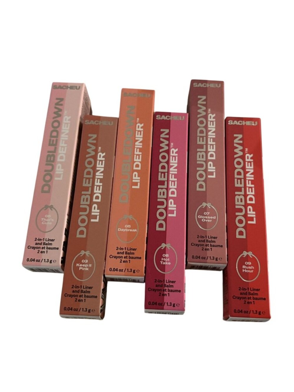 SACHEU DoubleDown Lip Definer 2-in-1 Liner and Balm SELECT 1 SHADE: